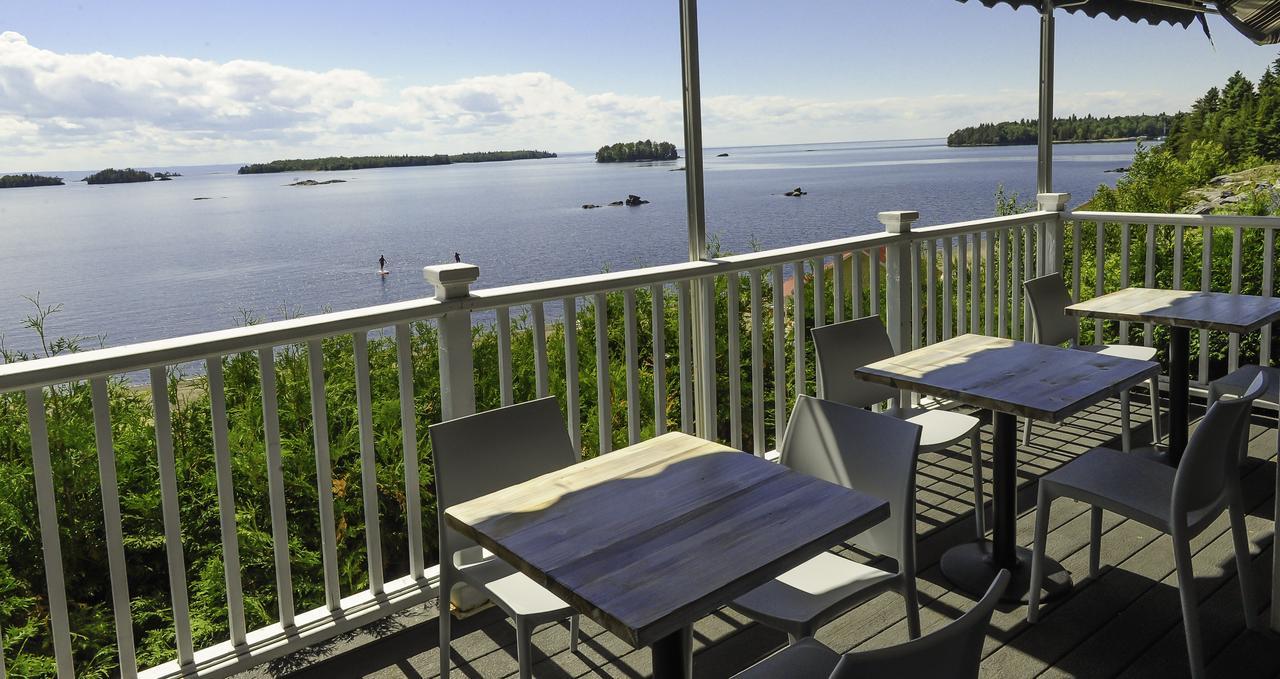 Auberge Des Îles Saint-Gédéon Exterior foto